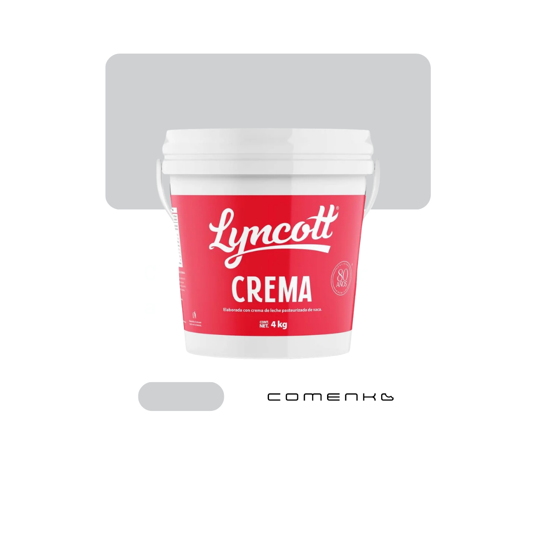 Lyncott Crema Entera 4L