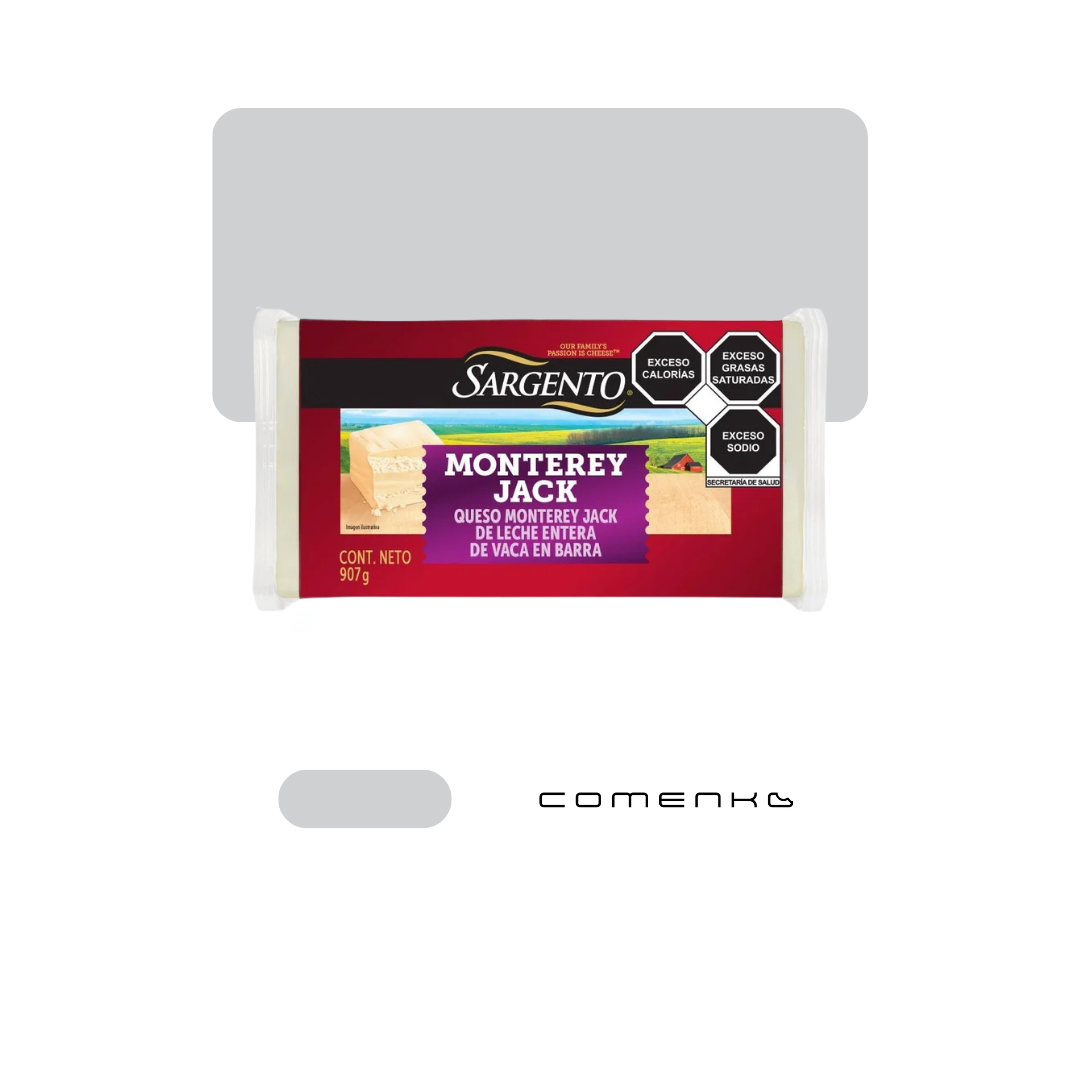 Sargento Monterey Jack 907g