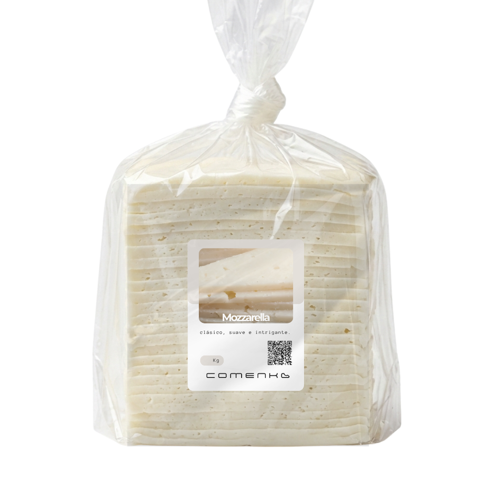 Queso Mozzarella Rebanado 1kg