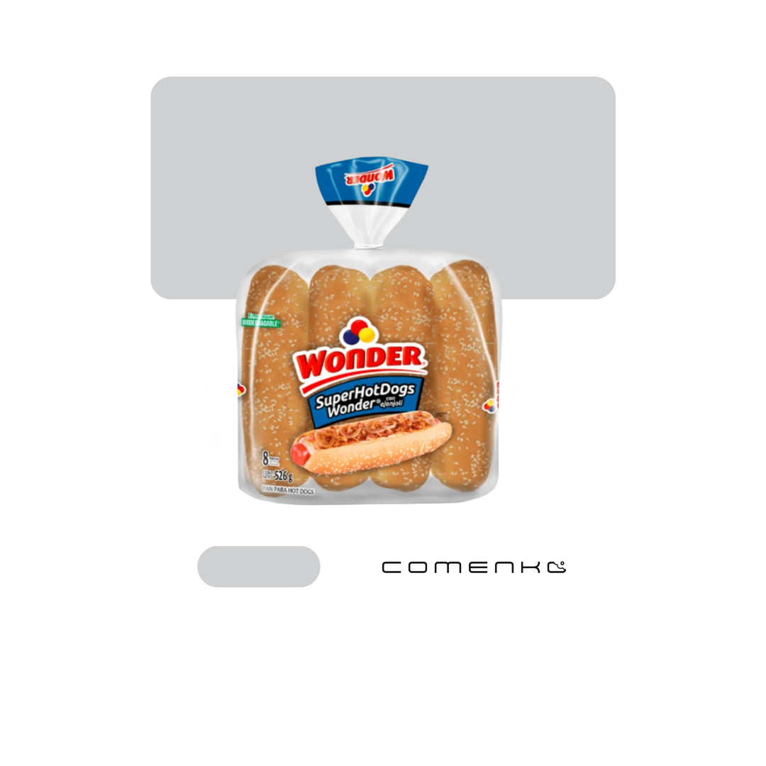 Wonder Super Hot Dog 526g