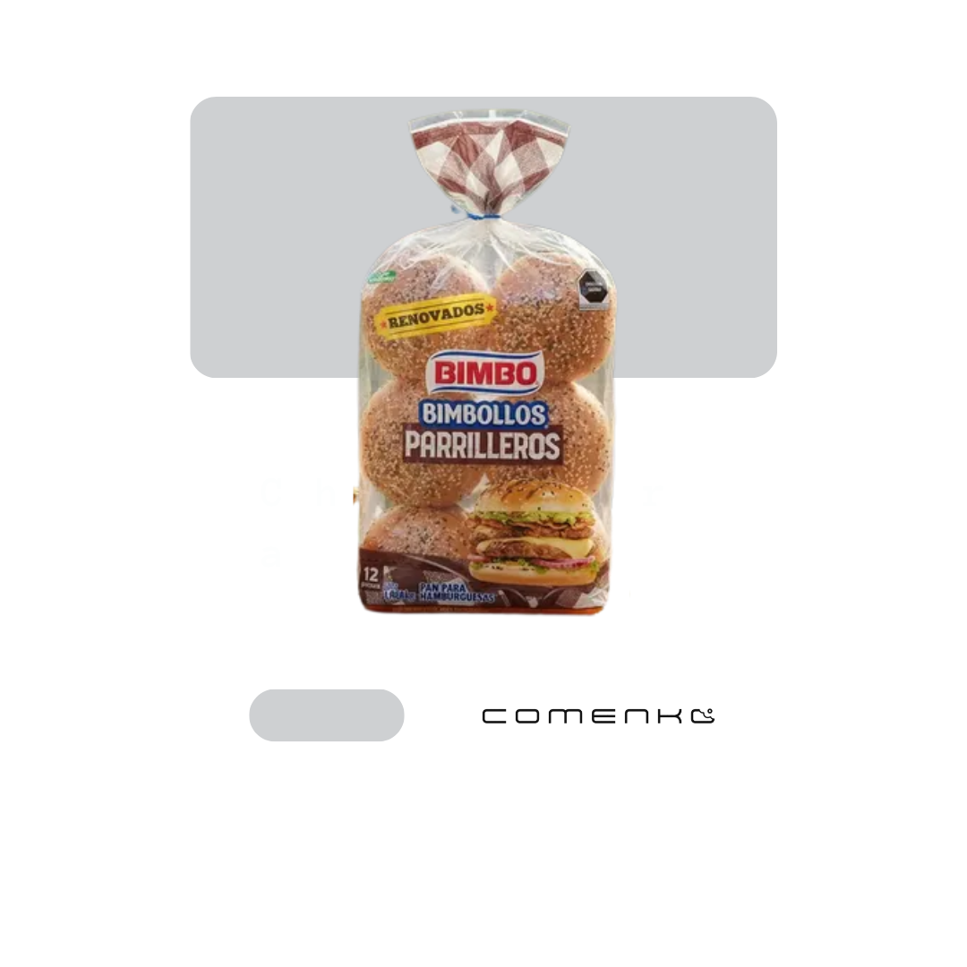 Bimbollos Parrilleros 12pz 1.03kg