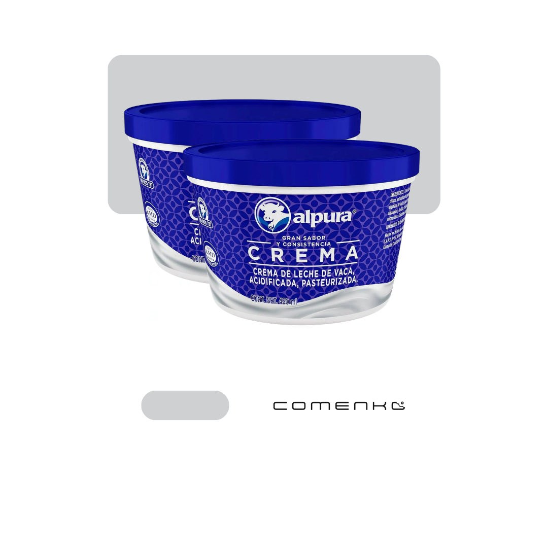 Alpura Crema Entera 426ml (2-Pack)