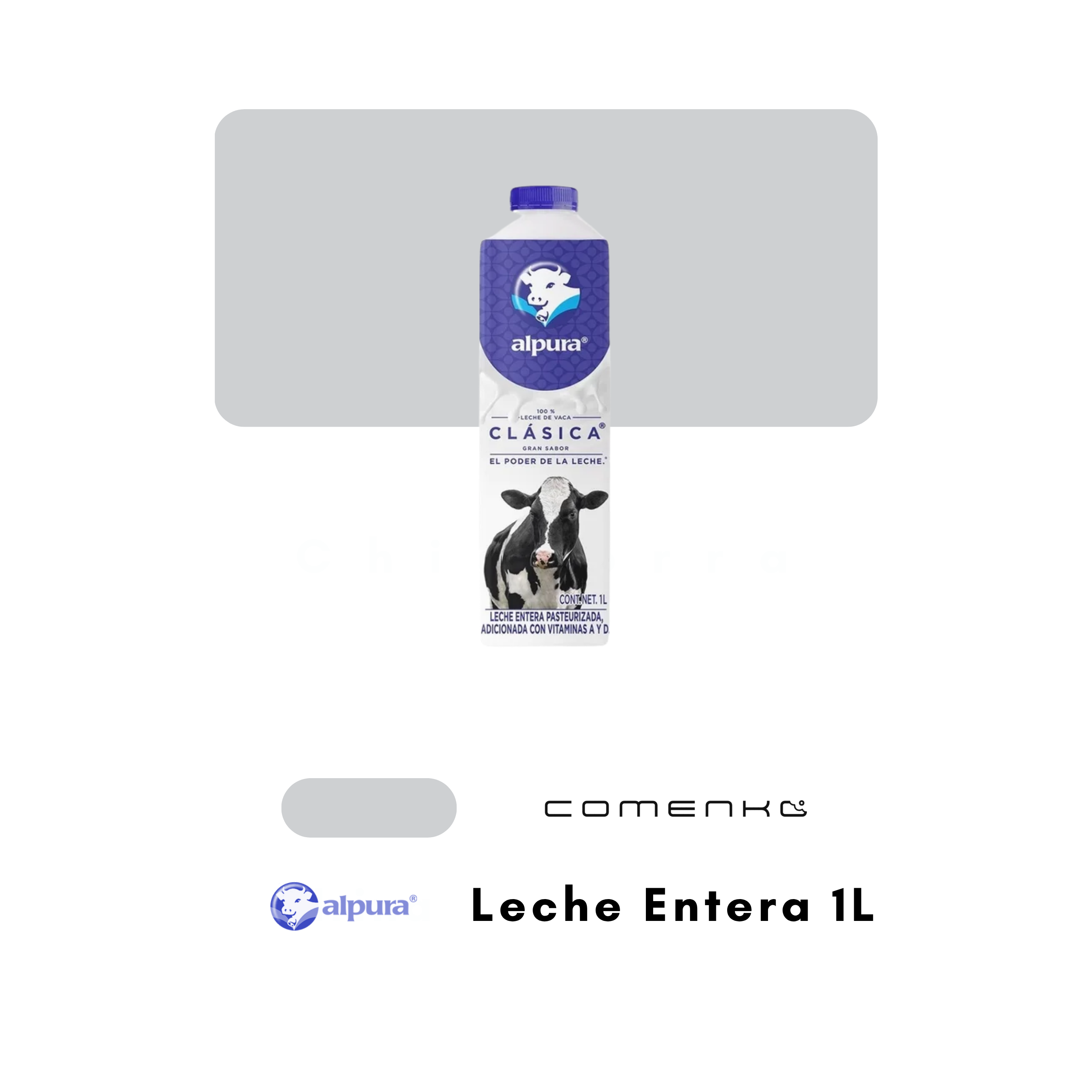 Alpura Leche Entera Tetrapack 1L