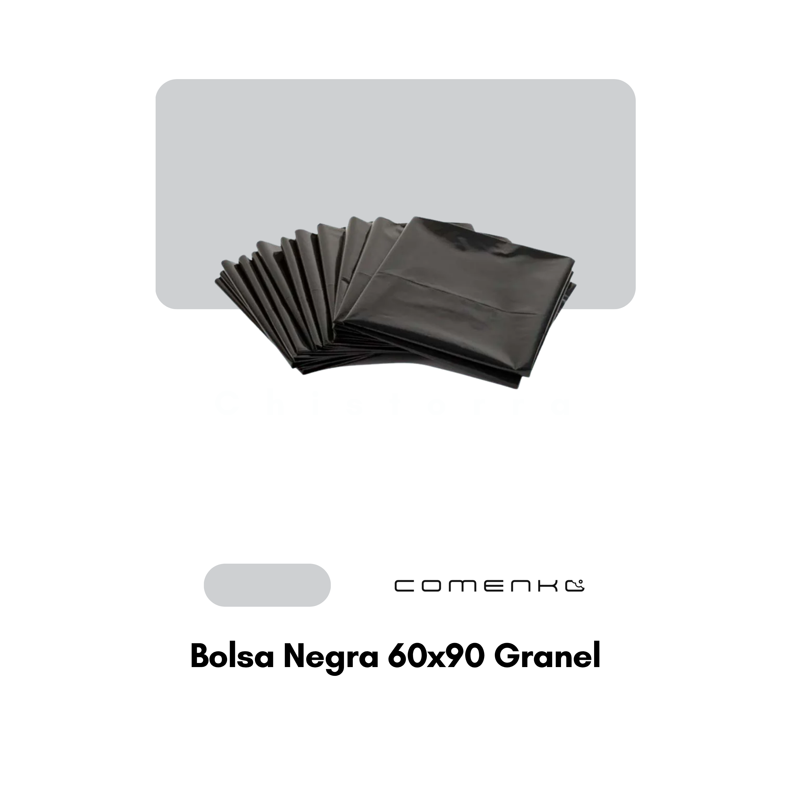 Bolsa Negra 60x90 Granel