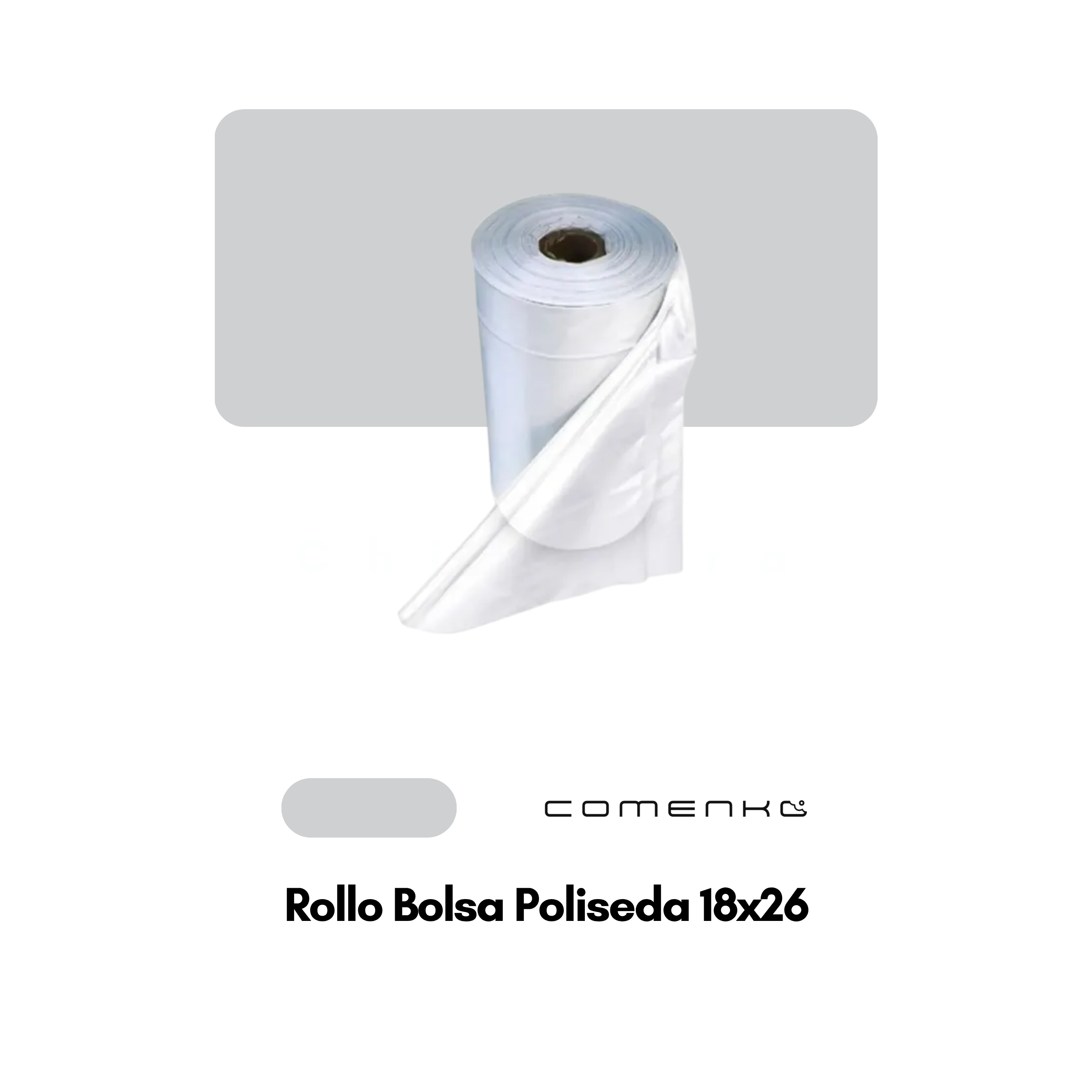 Rollo Bolsa Poliseda 18x26