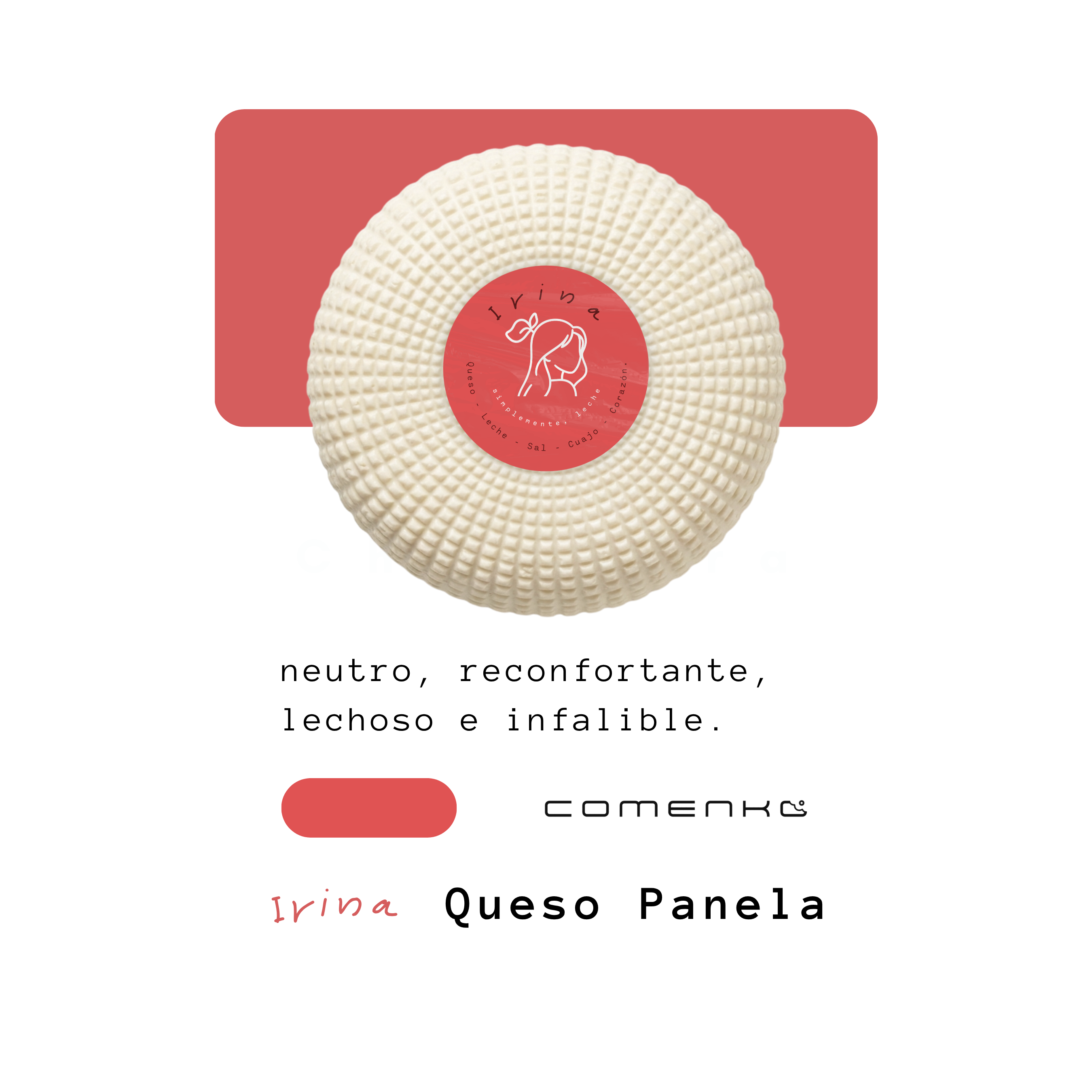 Queso Panela Natural (2.2kg-Pack)