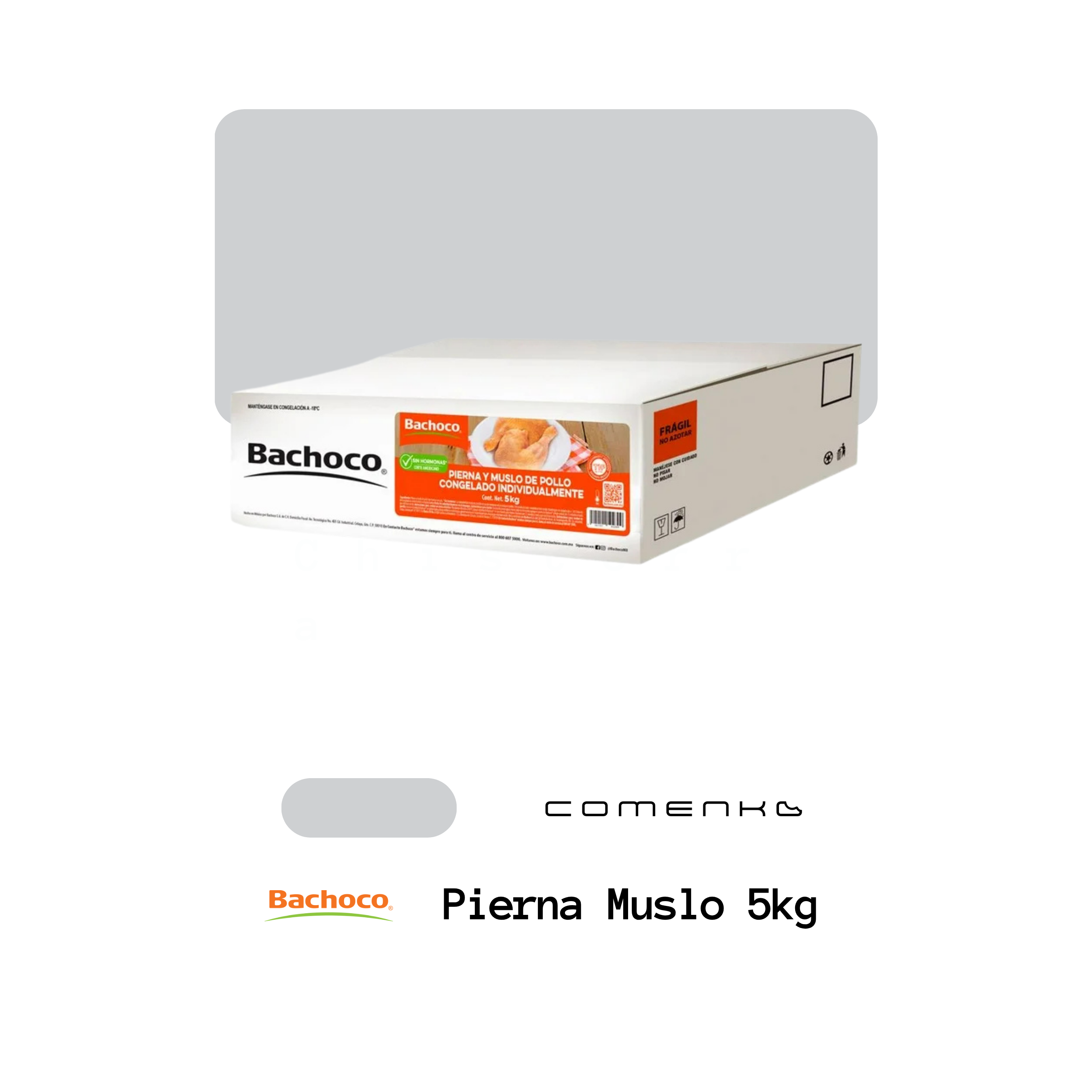 Bachoco Pierna y Muslo Congelado 5kg