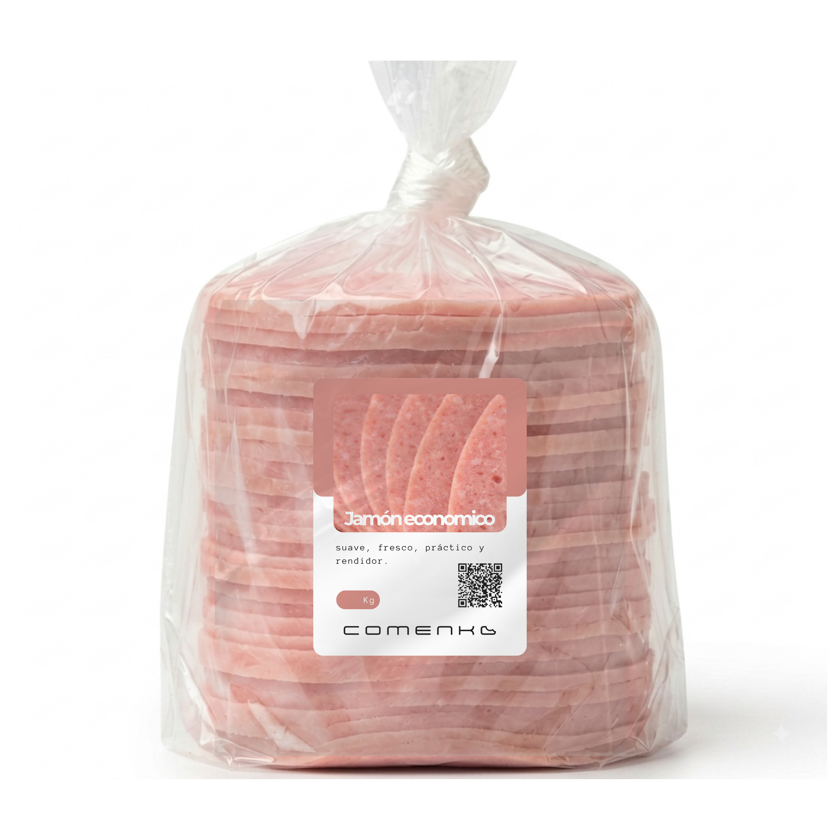 Jamón Económico Rebanado 1kg