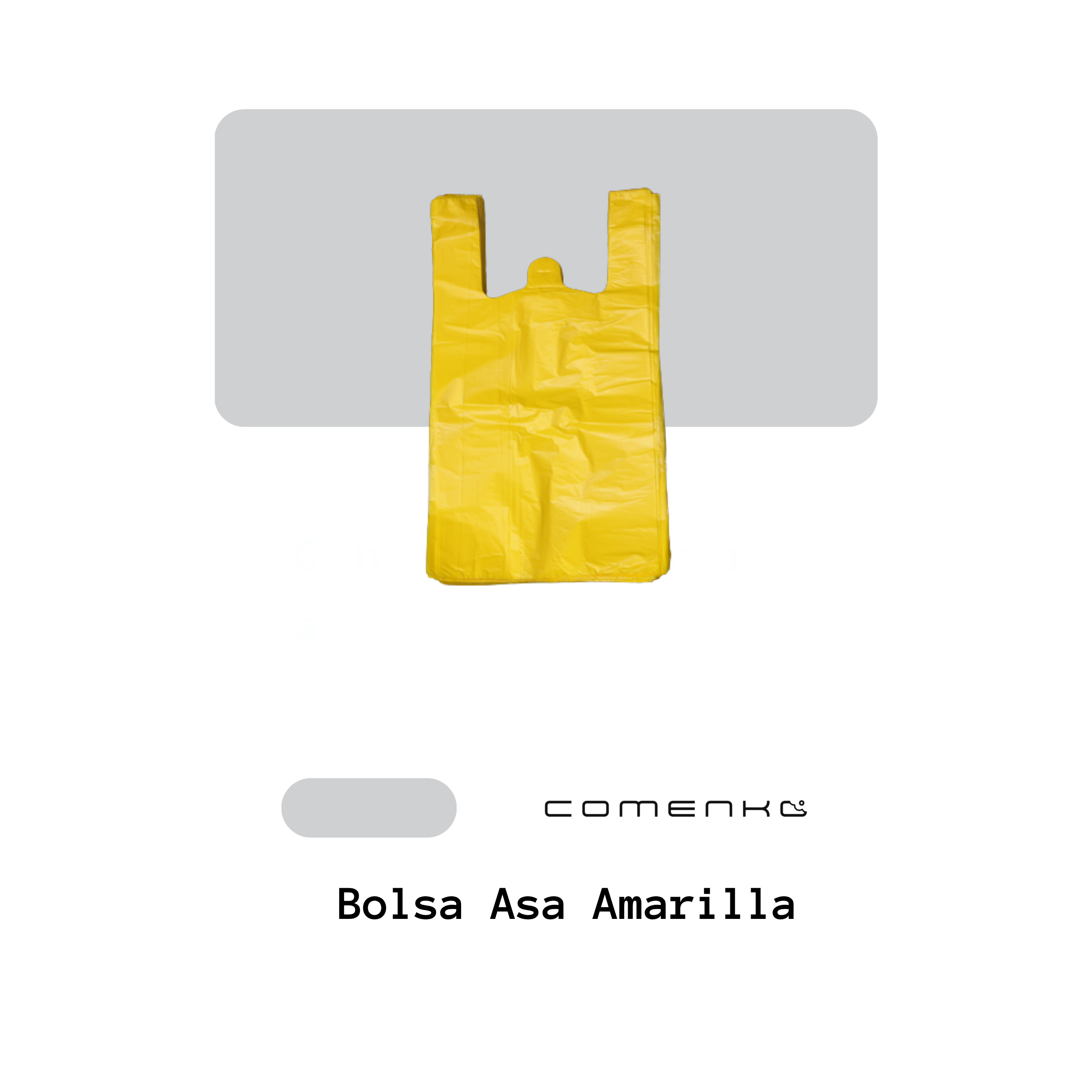 Bolsa Asa Granel Amarilla 1kg