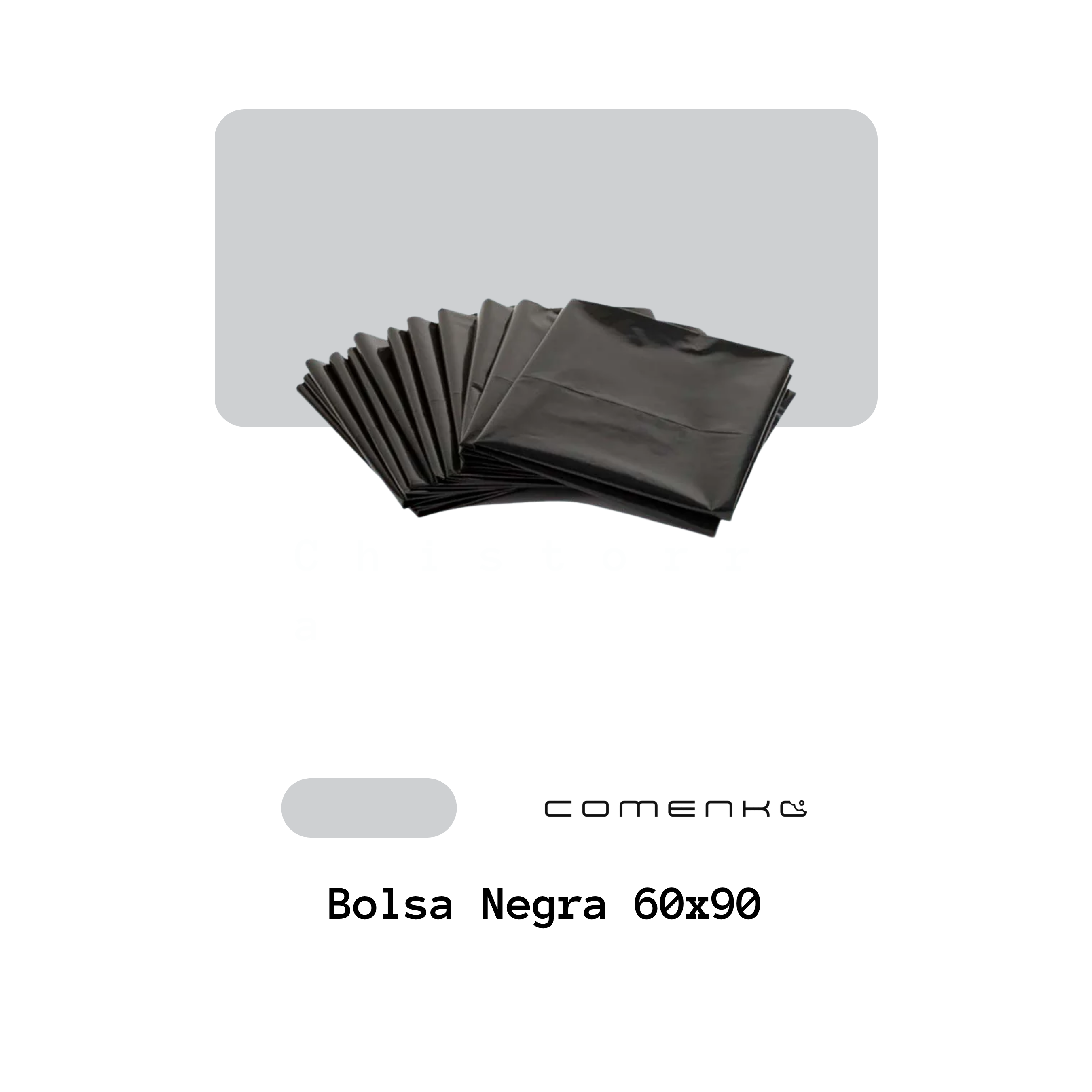 Bolsa Negra 60x90 (3kg-Pack)