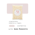 Queso Mozzarella Pizzero Eco 1kg