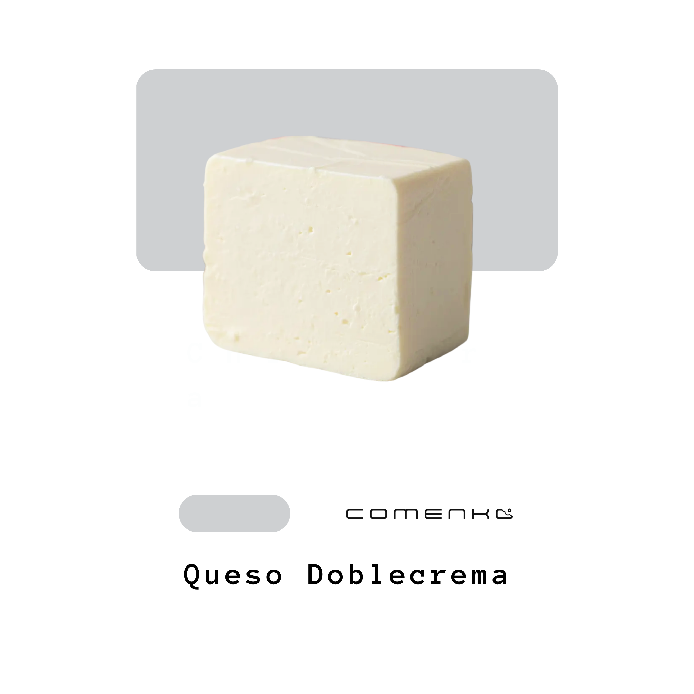 Queso Doble Crema 500g