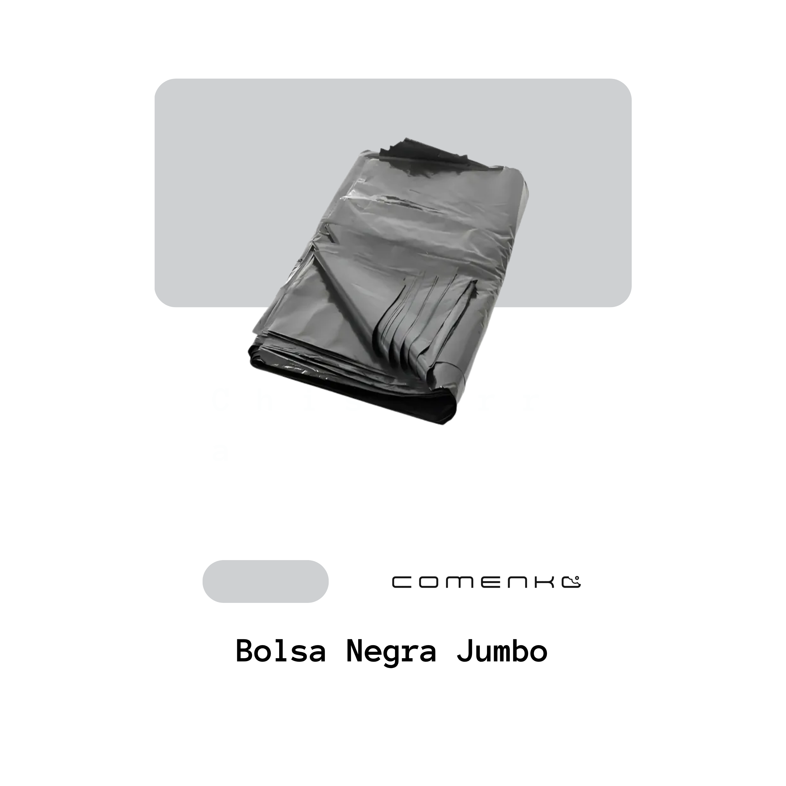 Bolsa Negra Jumbo Granel (3kg-Pack)