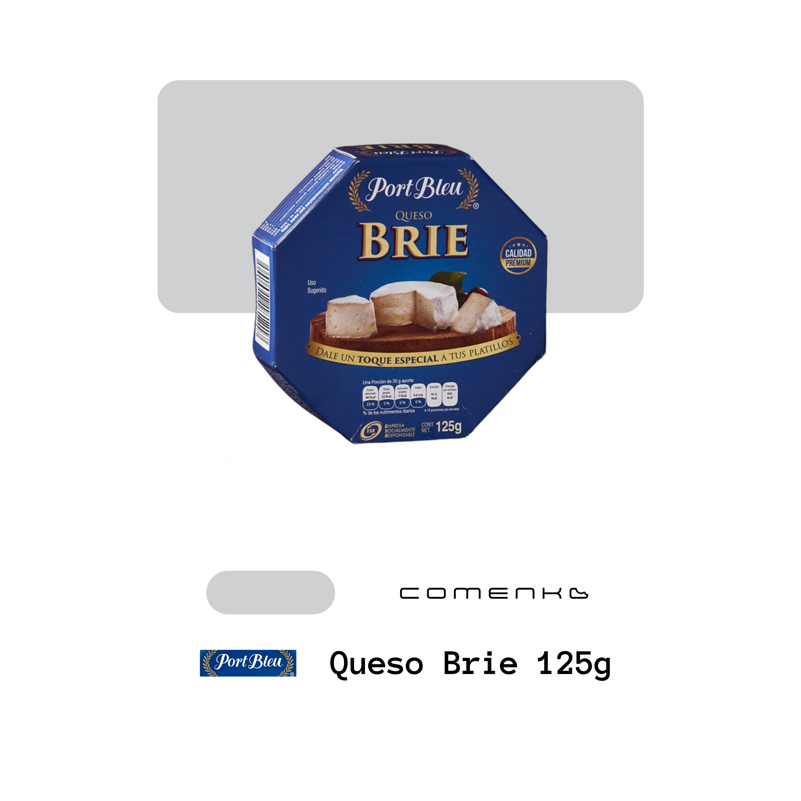 Port Bleu Queso Brie 125g