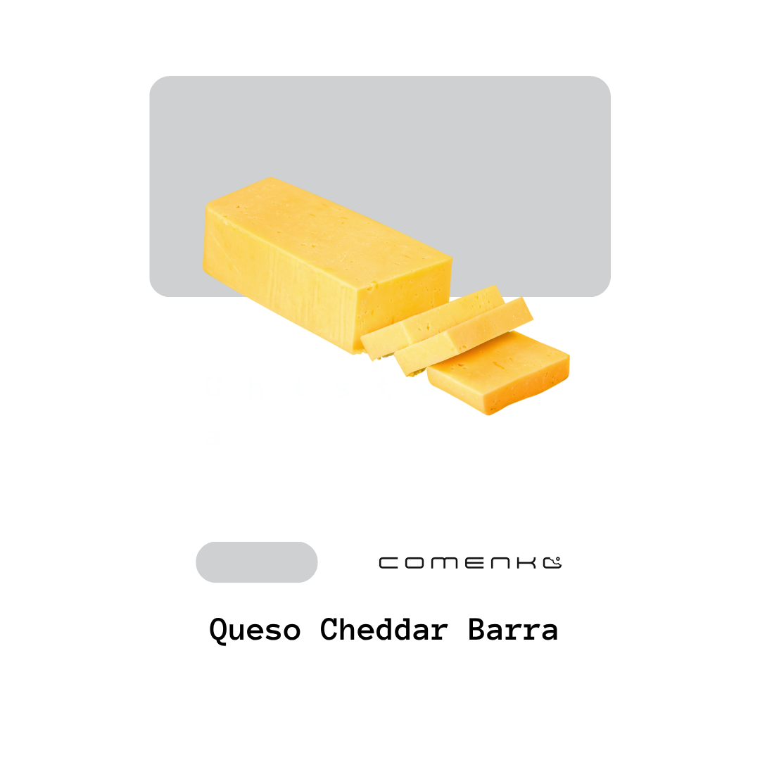 Queso Cheddar Barra