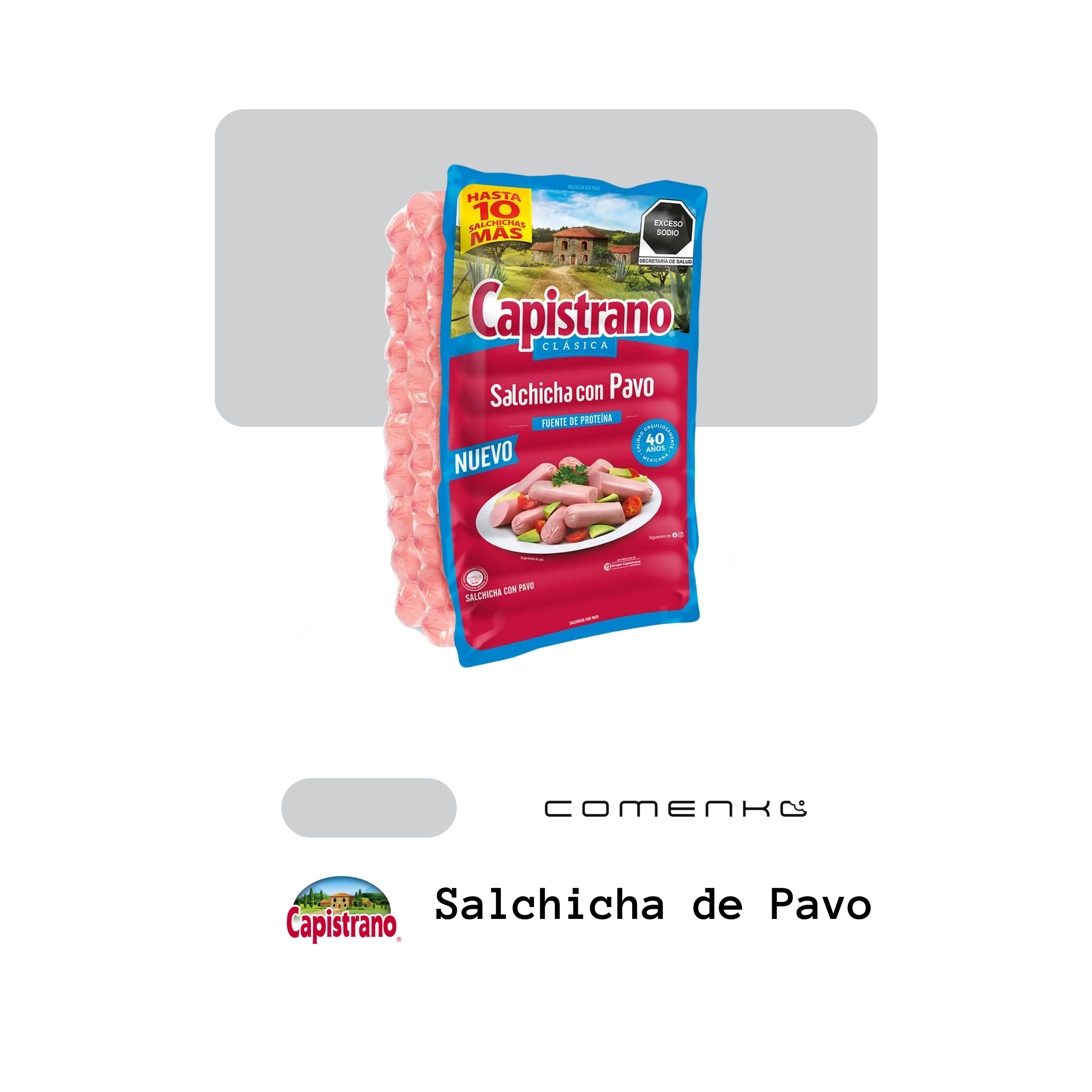 Capistrano Salchicha (2.5kg-Pack)