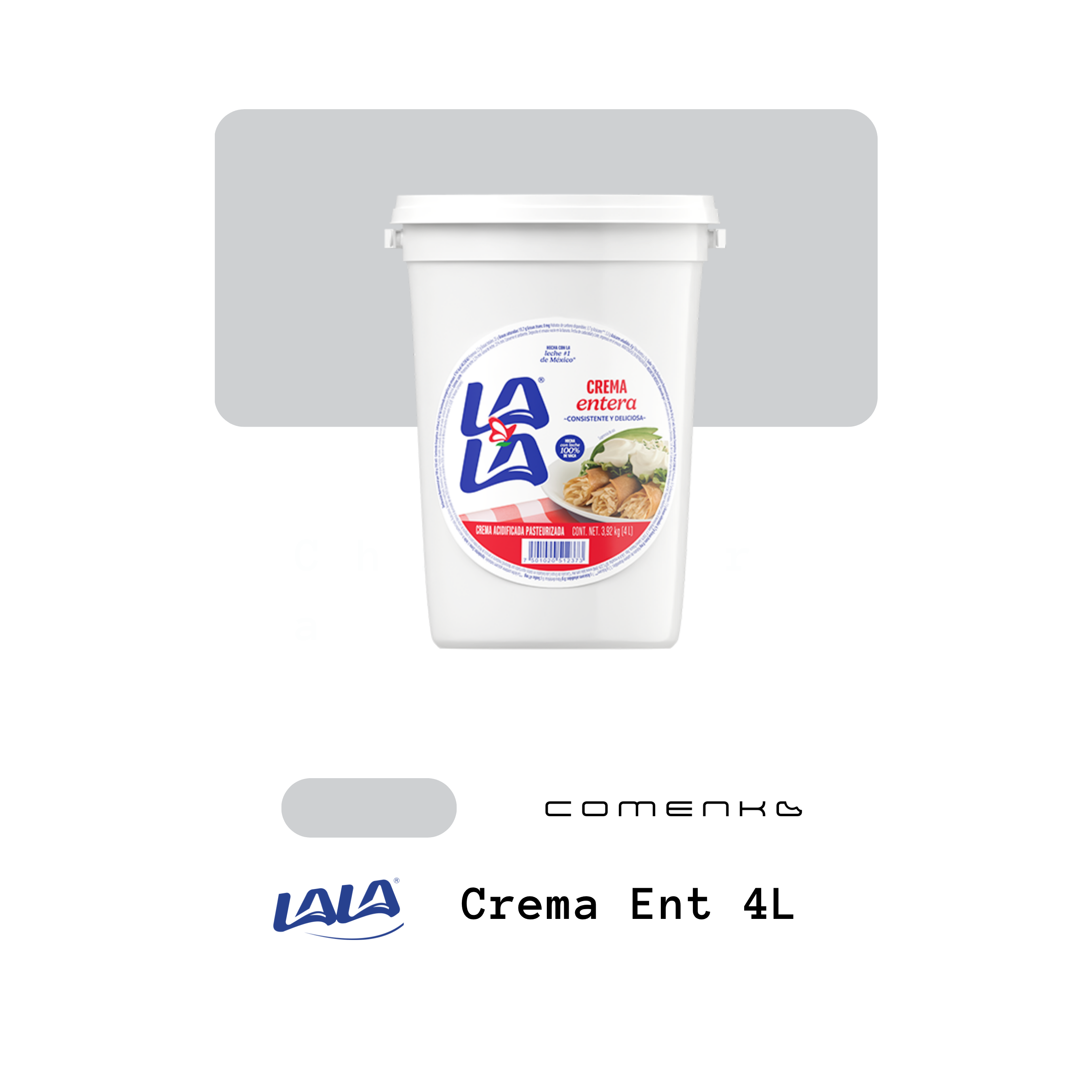 Lala Crema Ácida 4L