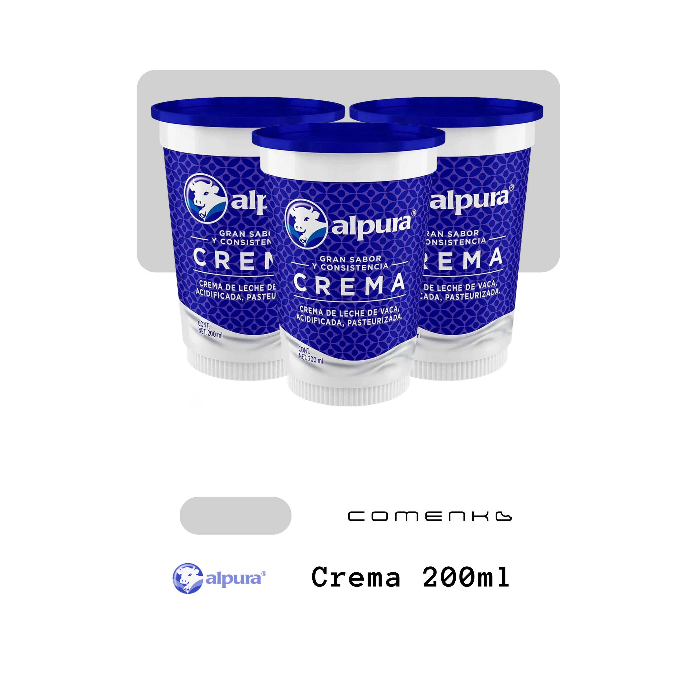 Alpura Crema 200ml (3-Pack)
