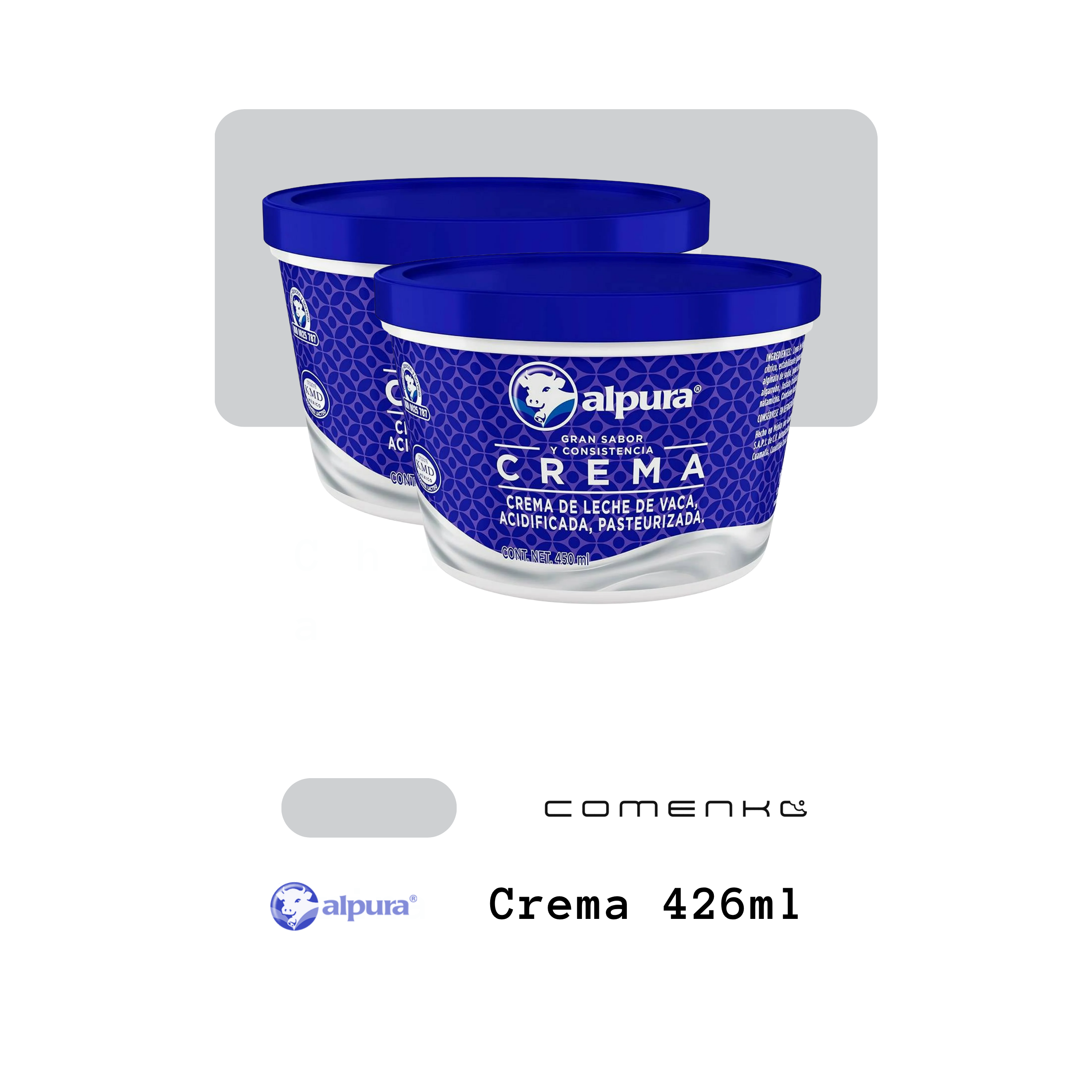 Alpura Crema 426ml (2-Pack)