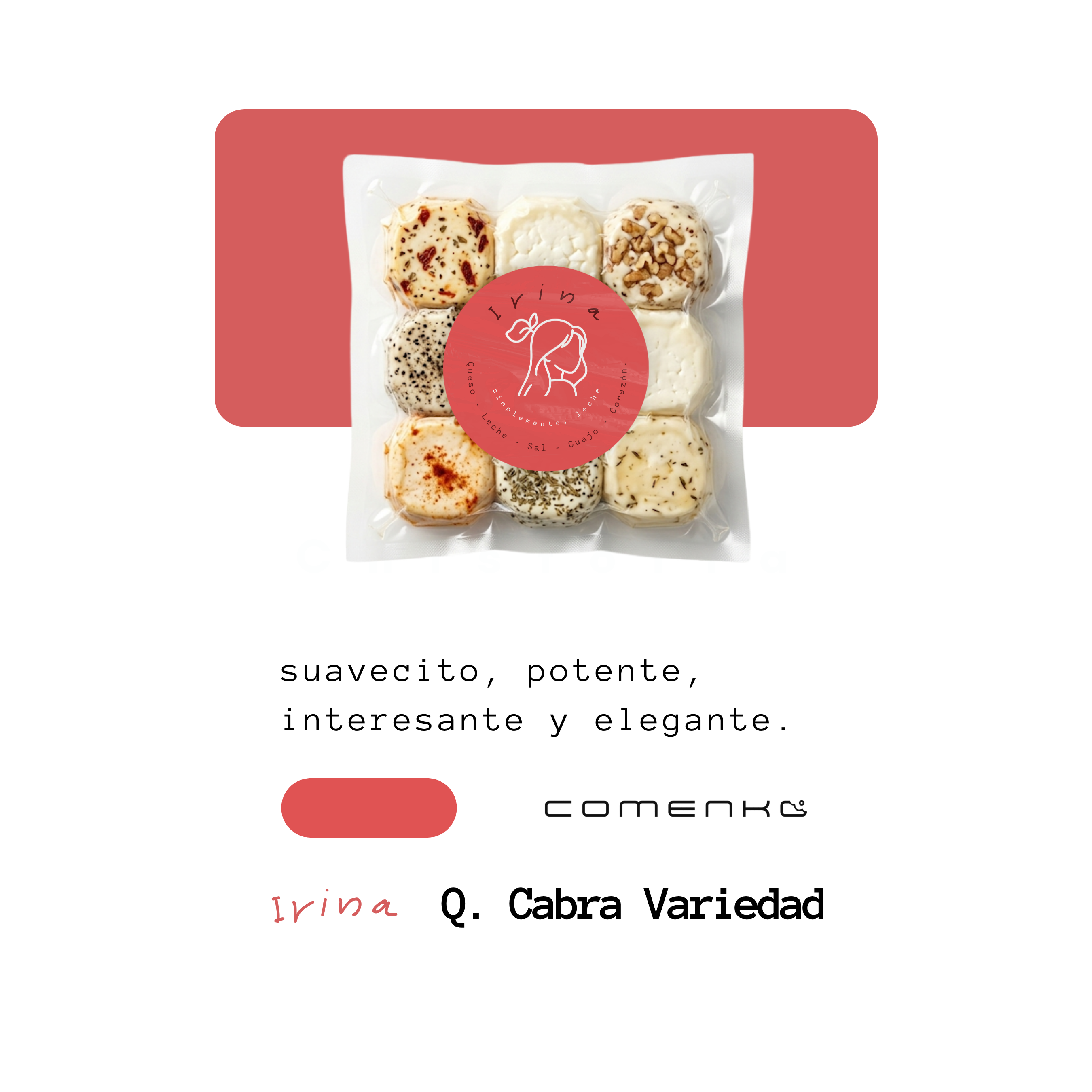 Queso De Cabra Mini Variedad 1pz
