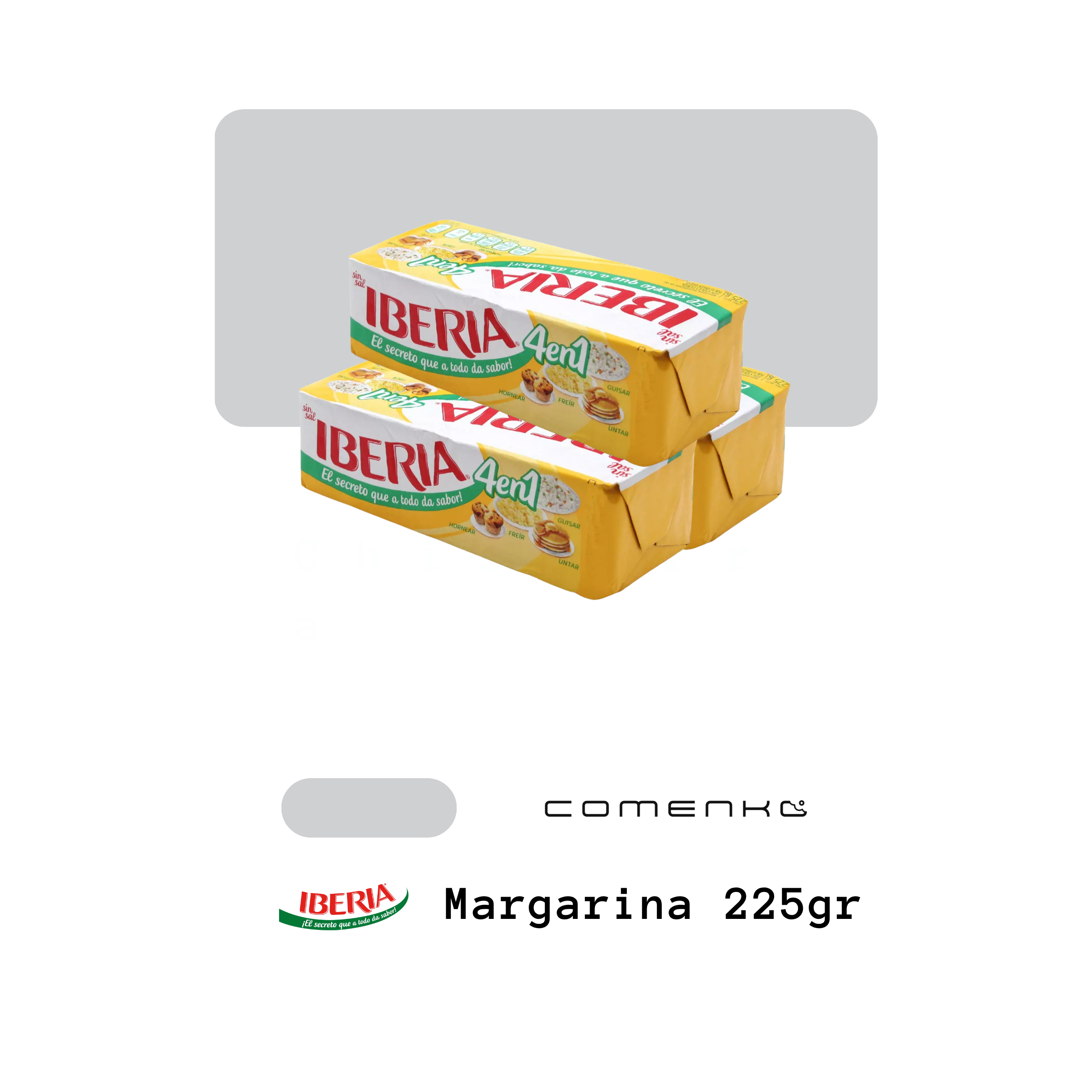 Iberia Margarina 225g (3-Pack)