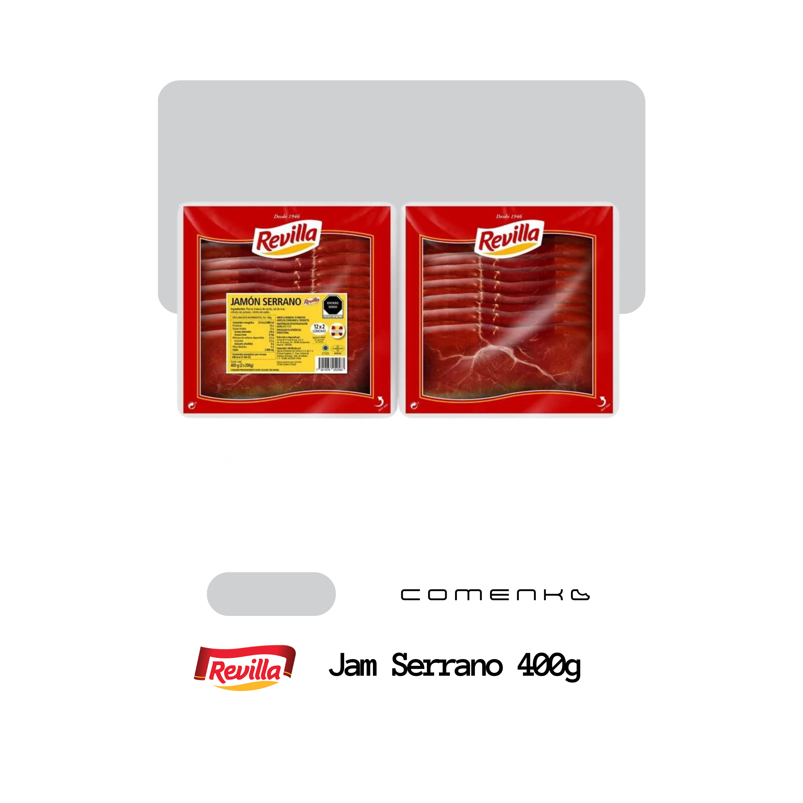 Revilla Jamón Serrano 400g