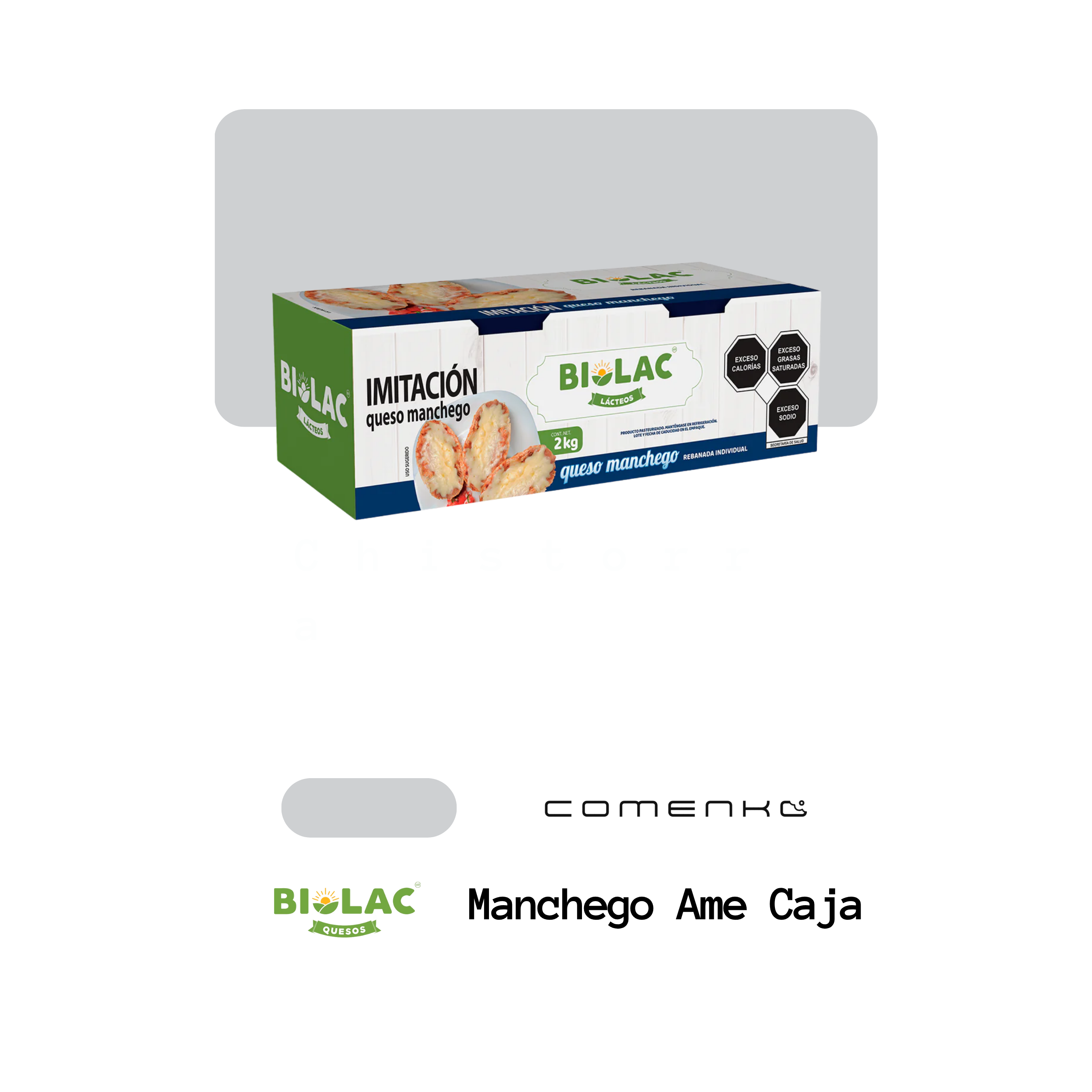 Biolac Queso Manchego Americano Caja