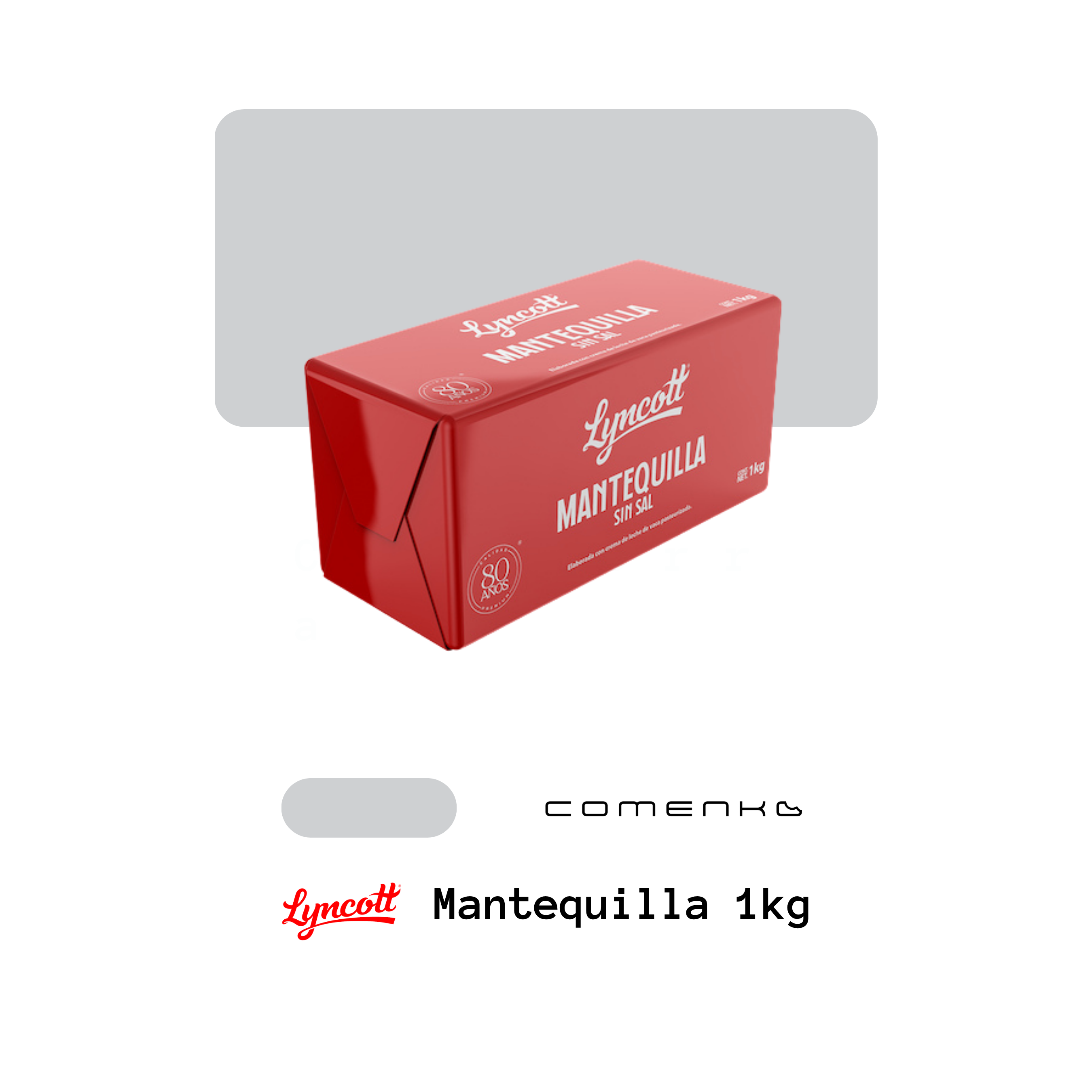 Lyncott Mantequilla 1kg