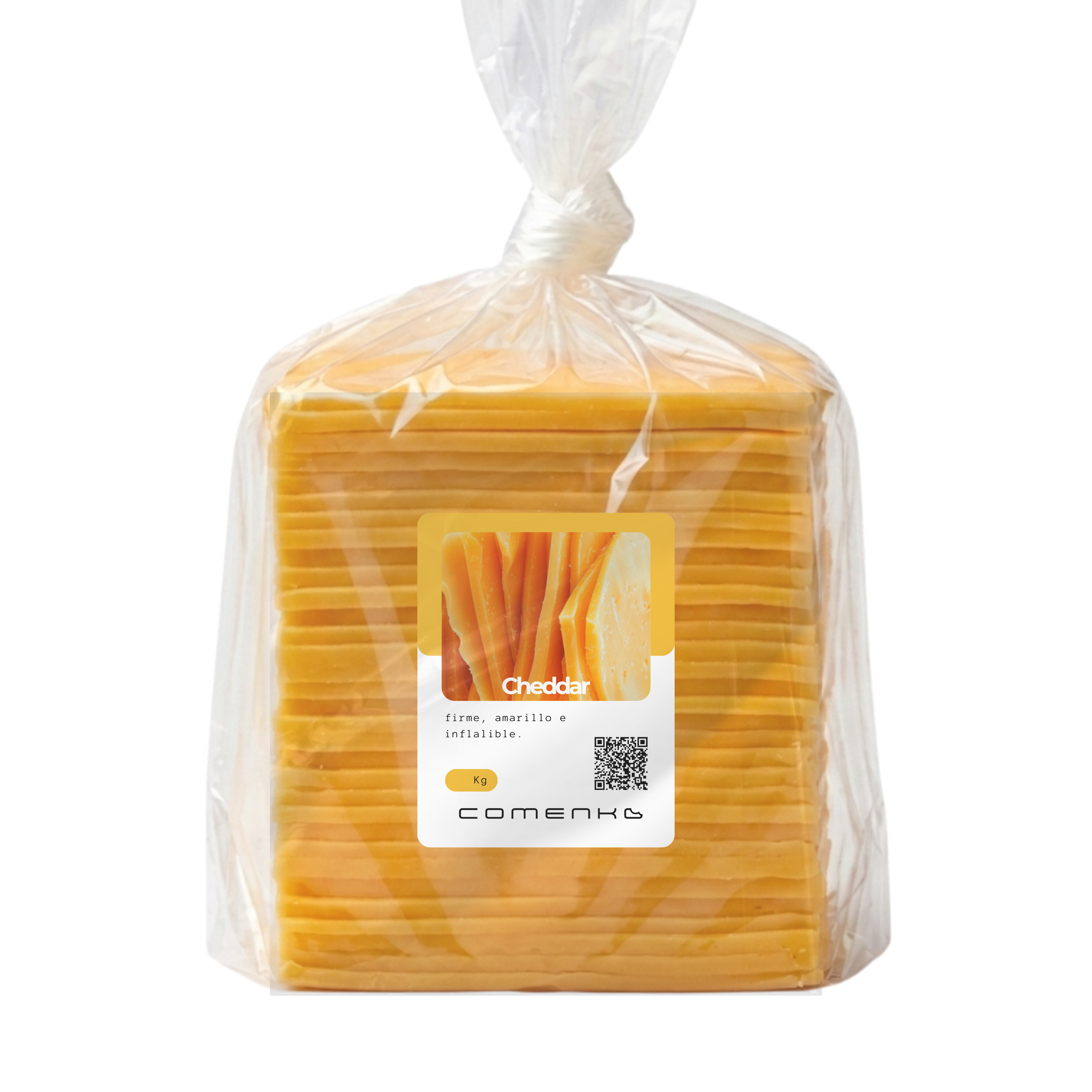 Queso Cheddar Barra (4kg-Pack)