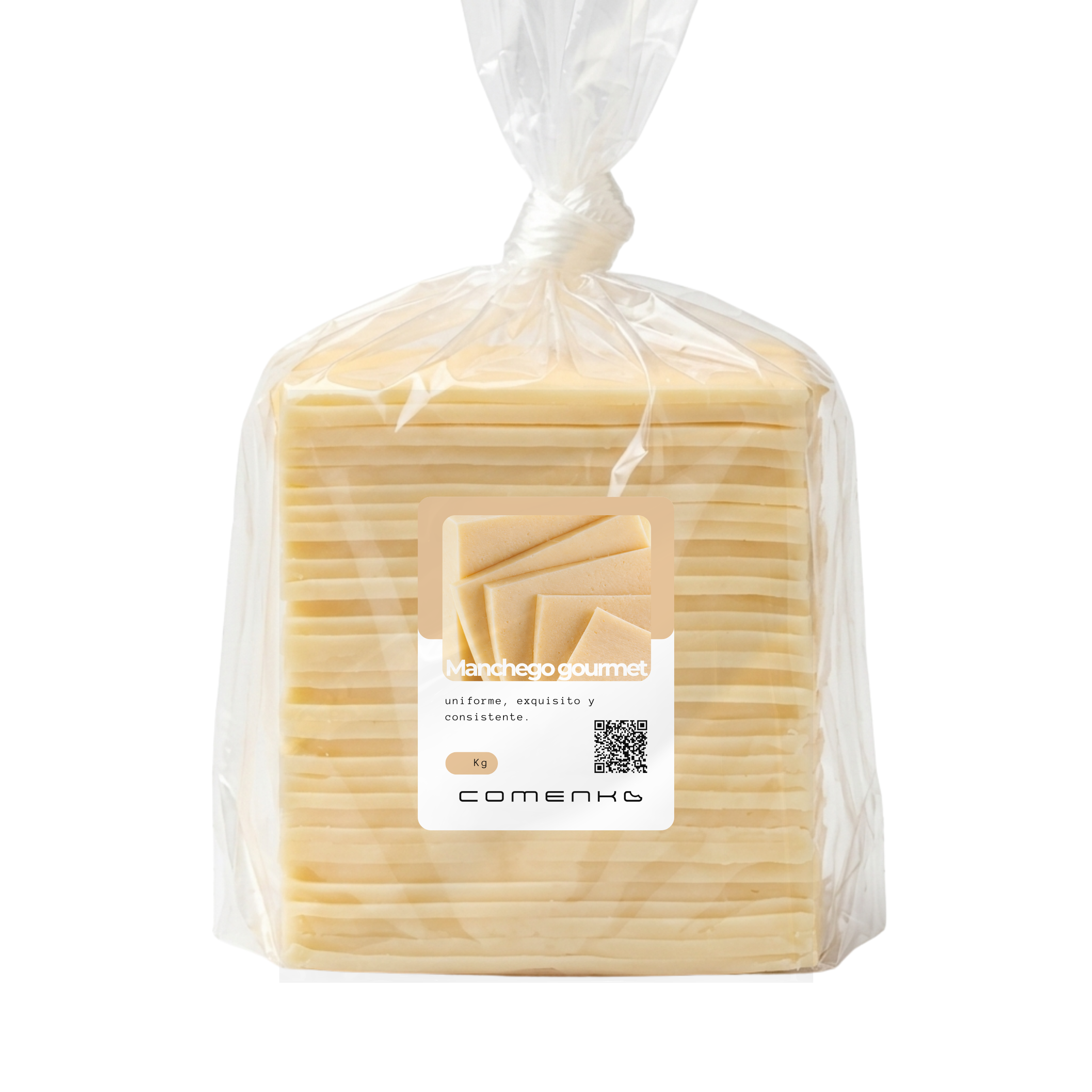 Queso Manchego Gourmet Laminado 1kg