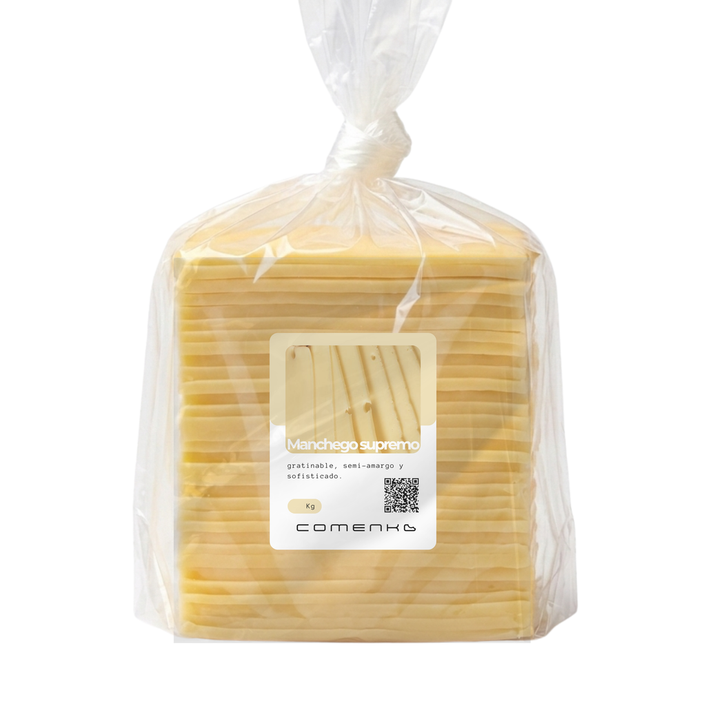 Queso Manchego Supremo Laminado 1kg