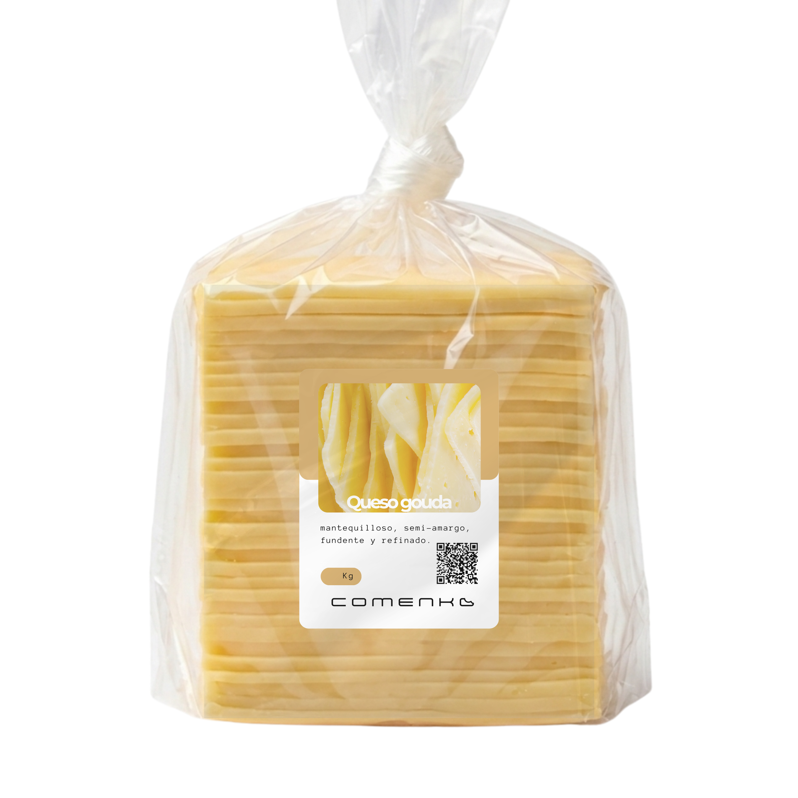 Queso Gouda Laminado 1kg