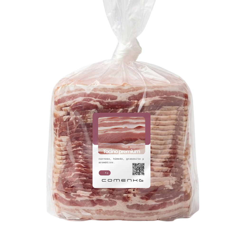 Tocino Premium Rebanado 1kg