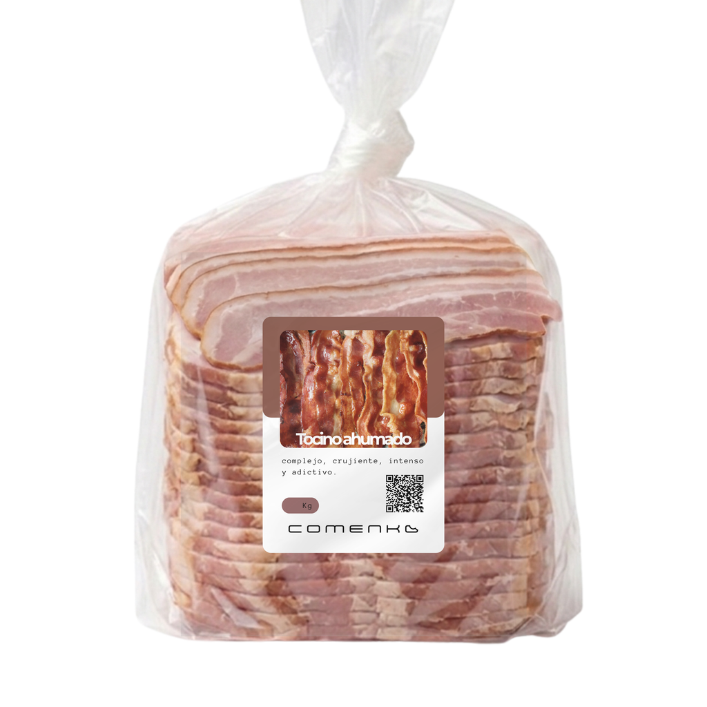 Tocino Ahumado Rebanado 1kg
